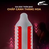Bao cao su OLO Phượng hoàng - Gai đứng - Hộp 1 cái + 1 bi silicon 378204