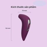 Máy massage silicone mềm cao cấp Svakom Pulse Union Tích hợp 5 chế độ hút với 5 cường độ hút đa dạng