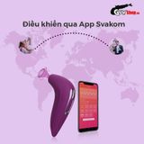 Máy massage silicone mềm cao cấp Svakom Pulse Union Tích hợp 5 chế độ hút với 5 cường độ hút đa dạng