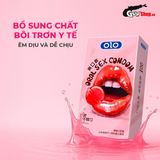 Bao cao su quan hệ miệng OLO Oral Sex - Siêu mỏng - Hộp 10 cái 378308