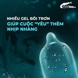 Bao cao su Juncai Classic  Mềm và mỏng  Hộp 12 cái cao cấp chính hãng