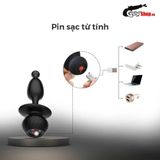 Trứng rung massage hậu môn silicone cao cấp dạng đuôi thỏ Magic Motion Bunny tích hợp 10 chế độ rung khác nhau,