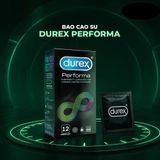 Bao cao su Durex Performa Kéo dài thời gian Hộp 12 cái cao cấp chính hãng