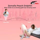 Máy massage Silicon siêu mềm Svakom Zemalia Peach Dolce rung - hút - liếm nhiều chế độ chính hãng