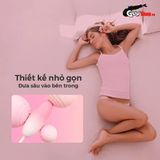 Máy massage Silicon siêu mềm Svakom Zemalia Peach Dolce rung - hút - liếm nhiều chế độ chính hãng