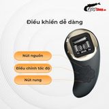 Trứng rung không dây cao cấp Pretty Love Nathan silicon mềm mịn 2 đầu kích thích trong - ngoài rung nhiều chế độ - có màn hình led