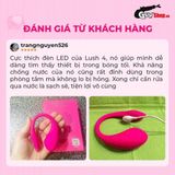 Trứng rung Tình Yêu Lovense Lush 4 Silicon siêu mềm Rung Mạnh mẽ tự do điều chỉnh chống nước có đèn led nhấp nháy