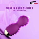 Trứng rung massage Silicon siêu mềm Lelo Hula Beads 8 chế độ rung cao cấp
