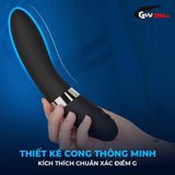 Máy massage silicon mềm mại Lelo Elise 2 cao cấp với 8 chế độ rung kép kích cảm giác rung chuyển cơ thể dữ dội