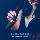 Máy massage silicon mềm mại Lelo Elise 2 cao cấp với 8 chế độ rung kép kích cảm giác rung chuyển cơ thể dữ dội
