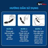 Máy massage silicon mềm mại Lelo Elise 2 cao cấp với 8 chế độ rung kép kích cảm giác rung chuyển cơ thể dữ dội