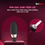 Trứng rung Silicon siêu mềm Lelo Tiani 2 cao cấp tích hợp 8 chế độ rung với thiết kế sang trọng - sạc điện