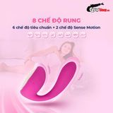 Trứng rung Silicon siêu mềm Lelo Ida Tích hợp 8 chế độ rung xoay chống thấm nước - điều khiển xa từ 12m