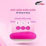Trứng rung Silicon siêu mềm Lelo Ida Tích hợp 8 chế độ rung xoay chống thấm nước - điều khiển xa từ 12m