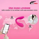 Trứng rung Silicon siêu mềm Lovense Dolce gân nổi ở 2 đầu rung tích hợp 3 tần số và 10 kiểu rung chống thấm nước