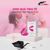 Trứng rung Silicon siêu mềm Lovense Dolce gân nổi ở 2 đầu rung tích hợp 3 tần số và 10 kiểu rung chống thấm nước