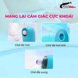 Máy massage Lovense Tenera silicone cao cấp rung - hút tích hợp nhiều chế độ chống thấm nước chính hãng
