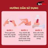 Trứng rung Silicon siêu mềm Lovense Exomoon cao cấp giả dạng thỏi son thiết kế nhỏ gọn rung theo âm thanh chống nước