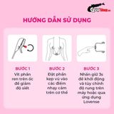 Máy massage kẹp vú Lovense Gemini Silicone véo và rung râm ran nhiều chế độ chống thấm nước - sạc điện