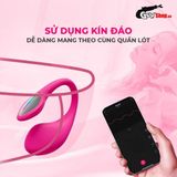 Trứng Rung Lovense Lush Mini Điều Khiển App Chính Hãng