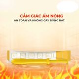 Gel bôi dạng ống vàng bơm Joker màu vàng - Nóng ấm, dưỡng ẩm, không mùi - Hộp 3 ống Cao Cấp Chính Hãng