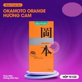Bao Cao Su Okamoto Orange Hương Cam Cao Cấp Chính Hãng