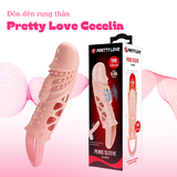 Bao Cao Su Đôn Dên Pretty Love Cecelia Rung Thân Chống Tuột Cao Cấp Chính Hãng