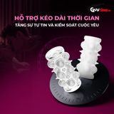 Bao cao su đôn dên khúc Shelly Play Sensory (Giao ngẫu nhiên) cao cấp chính hãng