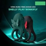 Vòng rung tăng khoái cảm kéo dài thời gian cho nam Shelly Play Winkifly