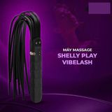 Máy massage kết hợp roi da tiện dụng BDSM Shelly Play Vibelash cao cấp