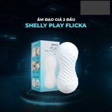 Âm đạo giả 2 đầu bờ môi và âm đạo Shelly Play Flicka cao cấp