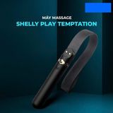 Máy massage kết hợp roi da tiện dụng BDSM Shelly Play Temptation