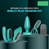 Bộ dụng cụ 4 món kích thích nam nữ Shelly Play Passion Kit chính hãng