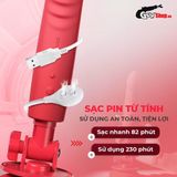 Dương vật giả có đế đa chức năng rung sưởi ấm Lovense Mission 2 chính hãng