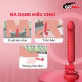 Dương vật giả có đế đa chức năng rung sưởi ấm Lovense Mission 2 chính hãng