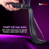Máy massage kết hợp roi da tiện dụng BDSM Shelly Play Vibelash cao cấp