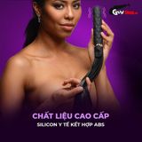 Máy massage kết hợp roi da tiện dụng BDSM Shelly Play Vibelash cao cấp