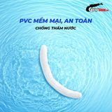 Dương vật giả 2 đầu Chisa Hi-Rubber 12.8 Inch Trắng 382273