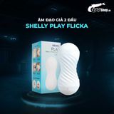 Âm đạo giả 2 đầu bờ môi và âm đạo Shelly Play Flicka cao cấp