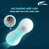 Âm đạo giả 2 đầu bờ môi và âm đạo Shelly Play Flicka cao cấp