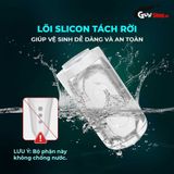 Âm đạo giả đa năng rung silicon trong suốt Shelly Play Beastcup