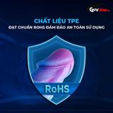 Dương vật giả dính tường có phát quang bảy màu Shelly Play Glimzy 17cm