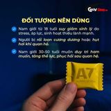 Kẹo nhân sâm tăng cường sinh lý kéo dài thời gian lâu ra Alpha Seven A7 10 viên