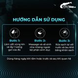 Dung dịch vệ sinh nam dạng bọt, tinh chất bạc hà tươi mát Shell Pure Peppermint Extract - 100ml 382302