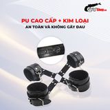 Bộ dụng cụ BDSM Chisa Behave! Luxury Fetish Fully Restrain You Lover Set 382369