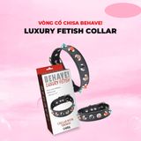 Vòng cổ có gai Chisa Behave! Luxury Fetish Collar With Thorns 382372