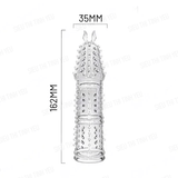 (Có Video) Bao cao su Yeain Sentinel Prime dài 16cm tai thỏ toàn thân gai