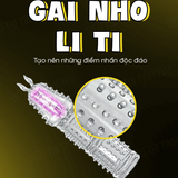 (Có Video) Bao cao su Yeain BumbleBee dài 16cm tai thỏ thân gai có rung ở đầu dùng pin