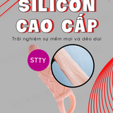 (Có Video) Bao cao su Pretty Love Carson dài 17.5cm có quai đeo và rung ở đầu dùng pin