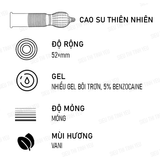 Bao cao su OLO Performa Đồng Hồ Vàng kéo dài thời gian hương vani Hộp 10 cái 382485